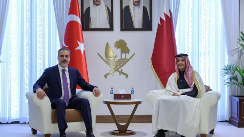 Bakan Fidan, Katar Başbakanı Al-Thani ile Görüştü